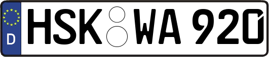 HSK-WA920