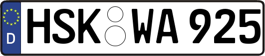 HSK-WA925