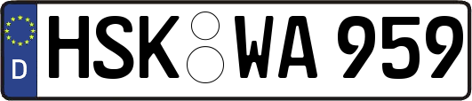 HSK-WA959