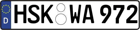 HSK-WA972