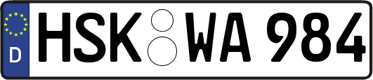 HSK-WA984