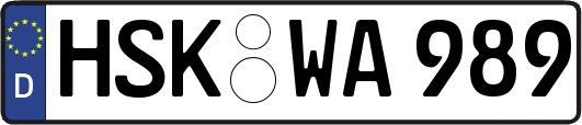 HSK-WA989