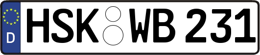 HSK-WB231