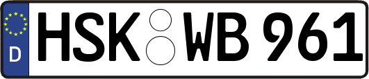 HSK-WB961