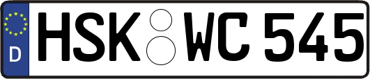HSK-WC545