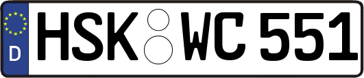 HSK-WC551