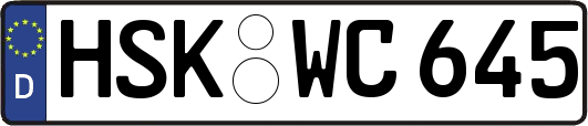 HSK-WC645