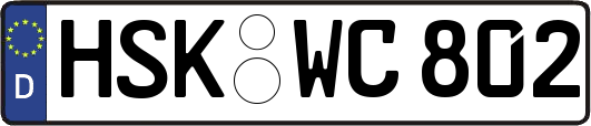 HSK-WC802