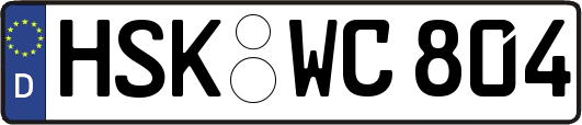 HSK-WC804
