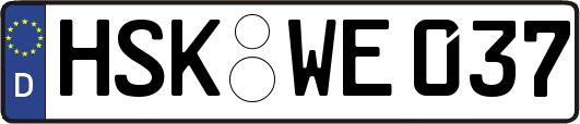 HSK-WE037