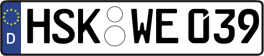 HSK-WE039
