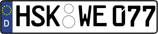 HSK-WE077