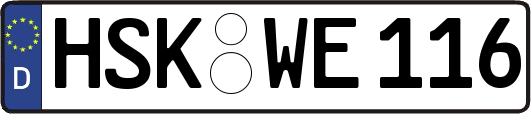 HSK-WE116