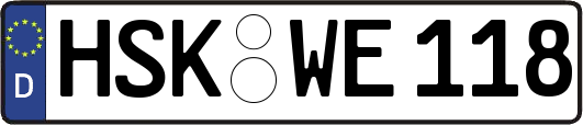 HSK-WE118