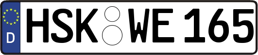 HSK-WE165