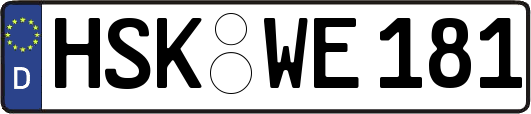 HSK-WE181