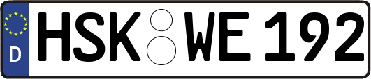 HSK-WE192