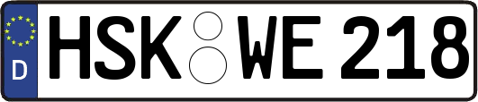 HSK-WE218