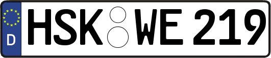 HSK-WE219