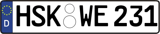 HSK-WE231