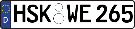 HSK-WE265