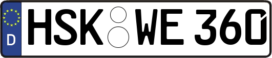 HSK-WE360
