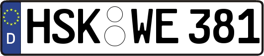 HSK-WE381