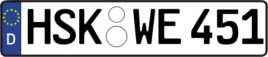 HSK-WE451