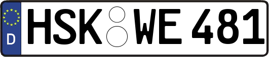 HSK-WE481