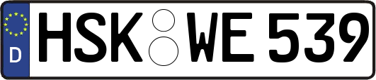 HSK-WE539