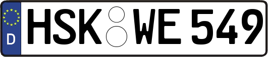 HSK-WE549