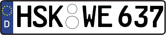 HSK-WE637