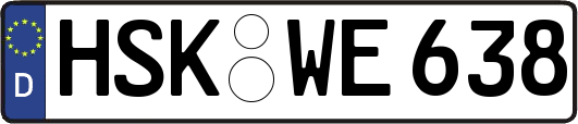 HSK-WE638