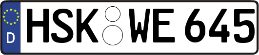 HSK-WE645