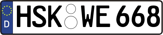 HSK-WE668