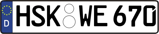 HSK-WE670