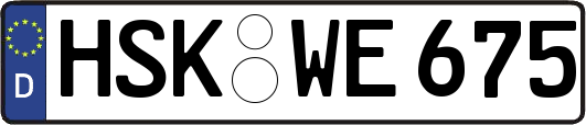 HSK-WE675