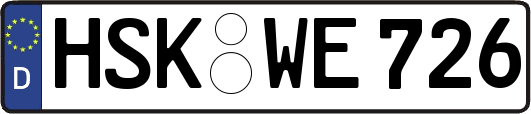 HSK-WE726