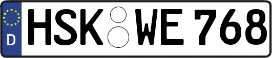 HSK-WE768