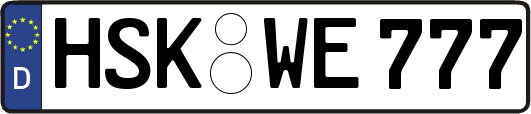 HSK-WE777