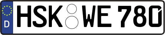 HSK-WE780