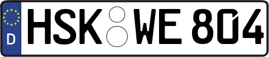 HSK-WE804