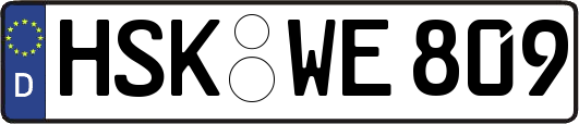 HSK-WE809