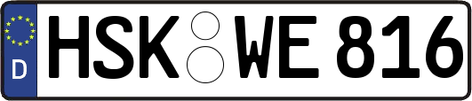 HSK-WE816