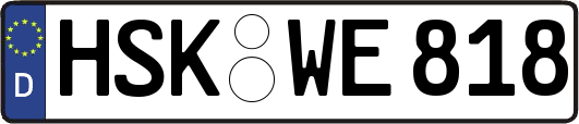 HSK-WE818