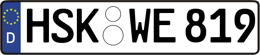 HSK-WE819