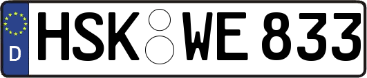 HSK-WE833