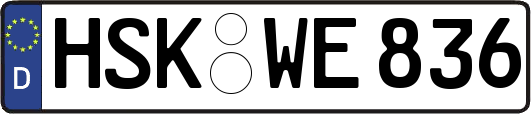 HSK-WE836