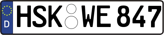 HSK-WE847