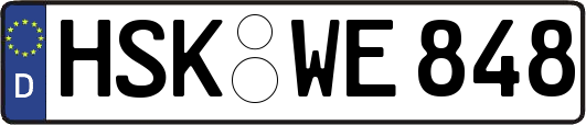 HSK-WE848